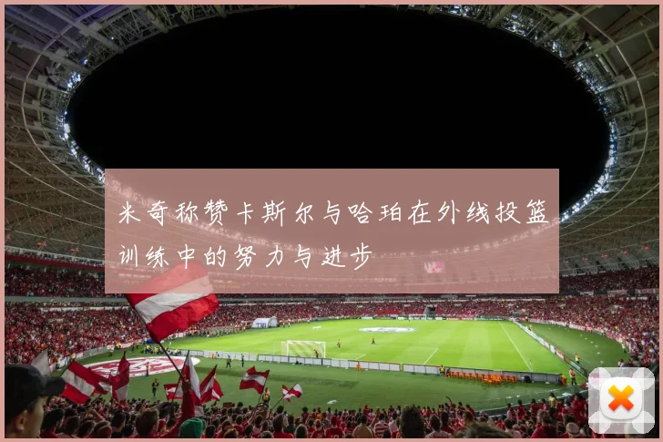 米奇称赞卡斯尔与哈珀在外线投篮训练中的努力与进步