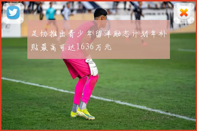 足协推出青少年留洋励志计划年补贴最高可达1636万元